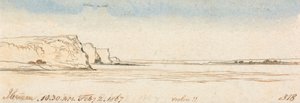 Ibreem, 10:30 am, 2 febbraio 1867 da Edward Lear